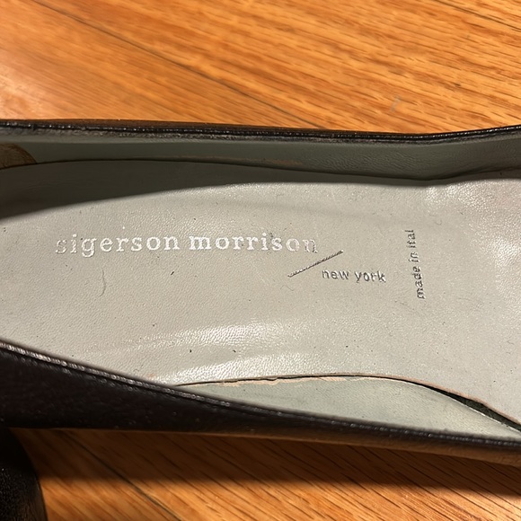 Black kitten heel made in Italy - Picture 3 of 4